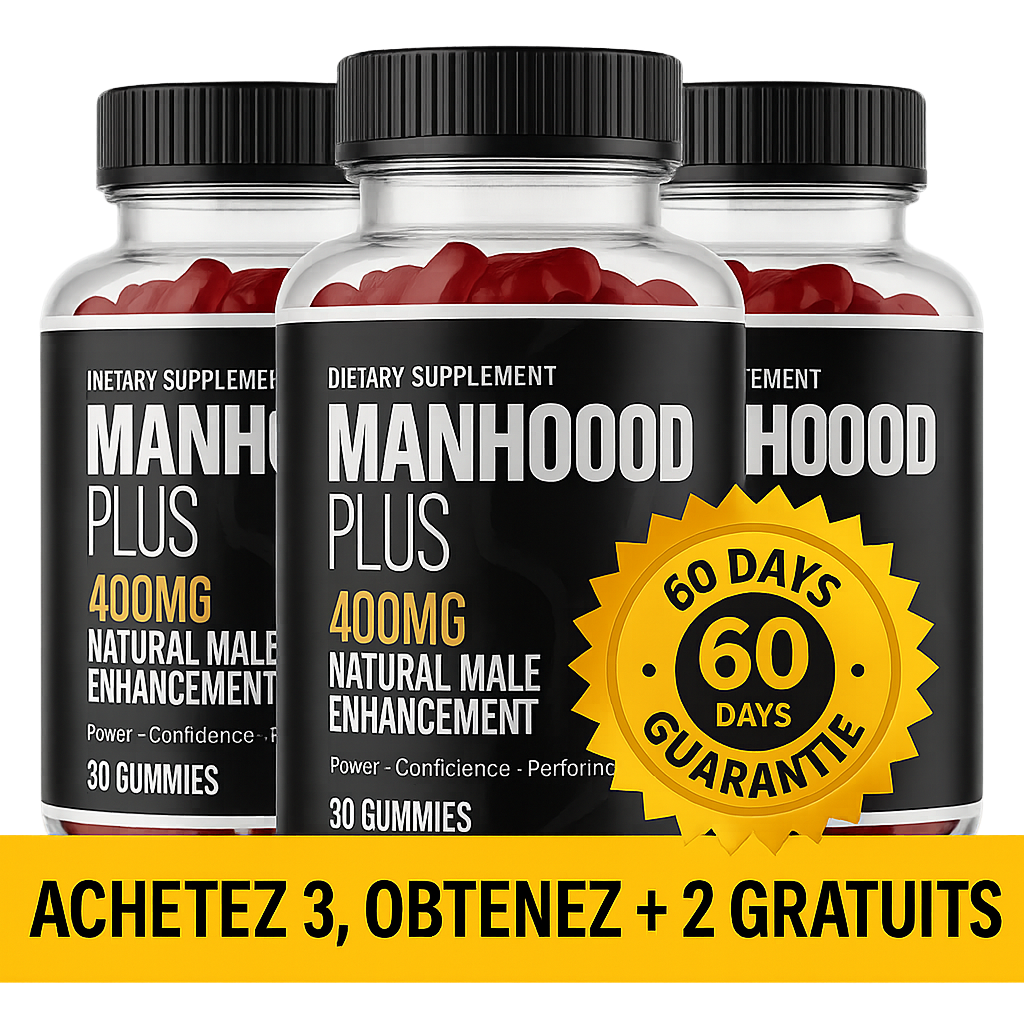 Gomas Manhood Plus 400mg